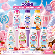 Cosmi Bagnoschiuma Profumato 500ml – Fragranze Dolce Candy & Dessert
