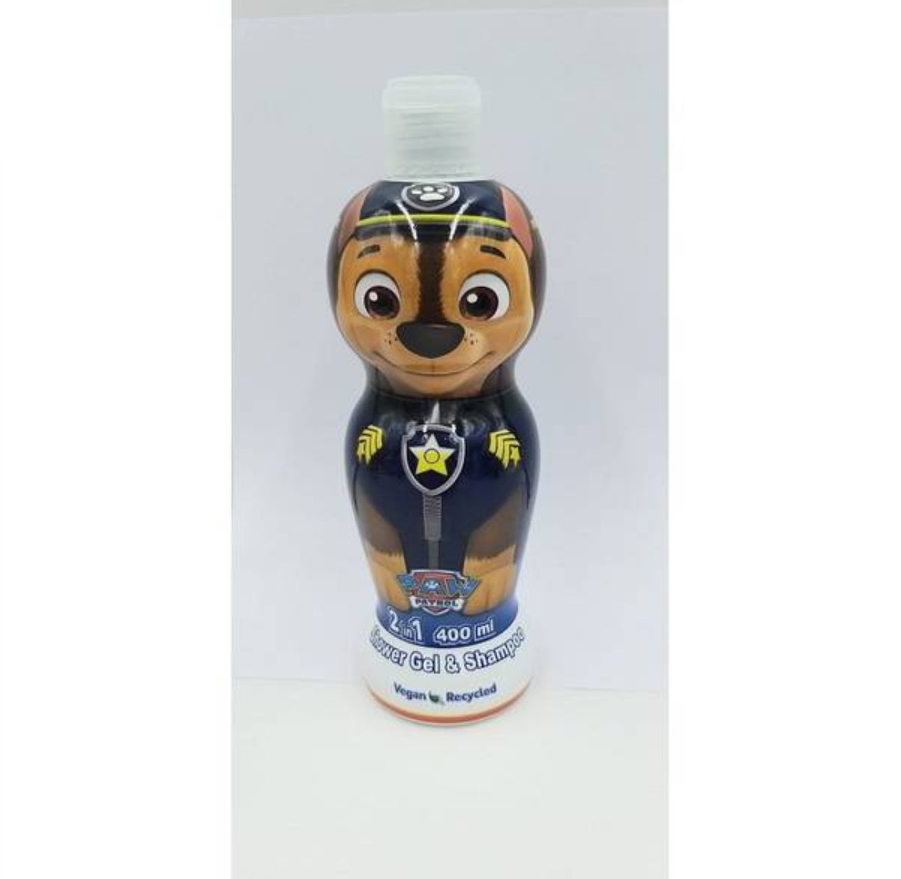 Paw Patrol Chase Shower Gel & Shampoo 2in1 400 ml Fragranza Fresh Adventure Kids