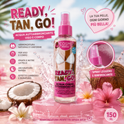 Ready Tan Go Spray Autoabbronzante Viso e Corpo Effetto Glow