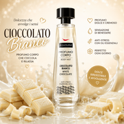 Cioccolato Bianco Aquolina Profumo Corpo Spray Gourmand 150 ml