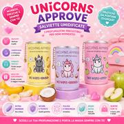 UNICORNS APPROVE | Salviette umidificate in lattina