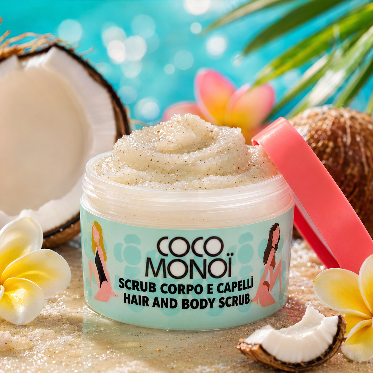 Coco Monoi Scrub Corpo e Capelli Esfoliante al Monoi 250ml
