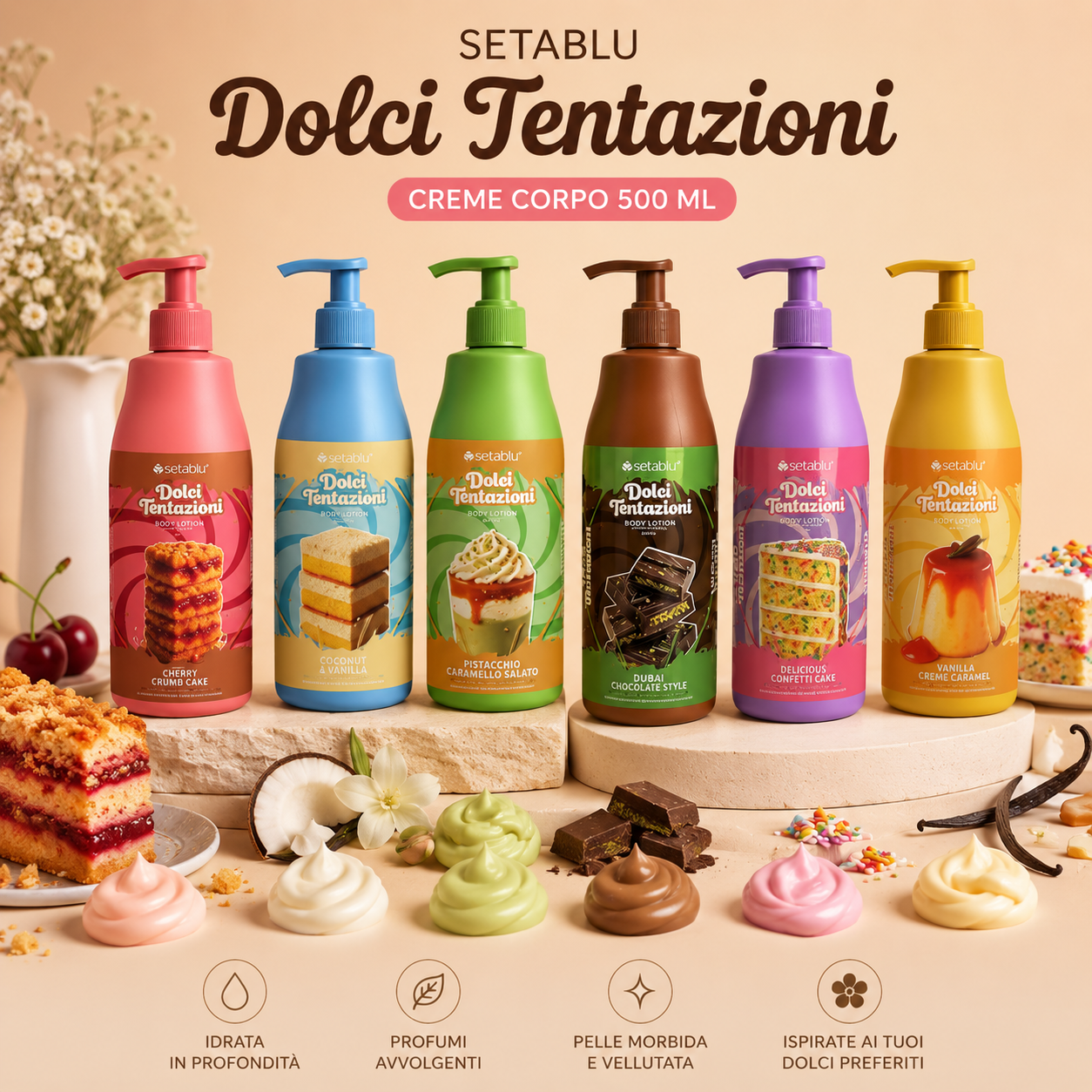 Setablu Dolci Tentazioni Crema Corpo 500 ML