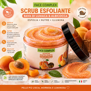 SCRUB FACE COMPLEX VISO | ALBICOCCA E BAVA DI LUMACA
