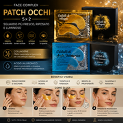 FACE COMPLEX Patch Occhi 5pzPezzi Anti Occhiaie e Anti Borse