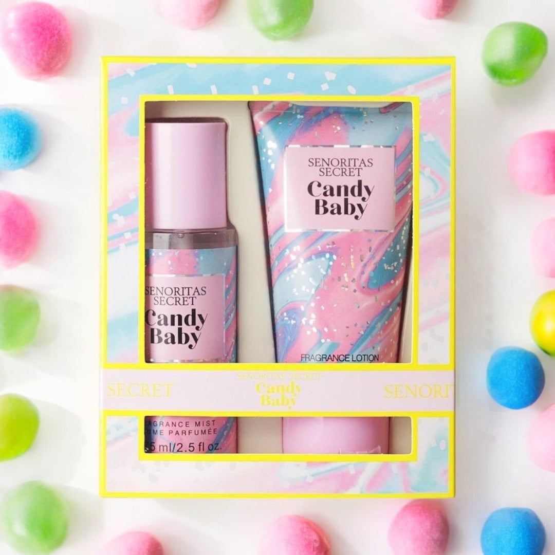 DU.PE VICTORIA - CREMA CORPO + ACQUA CORPO - CANDY BABY