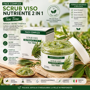 SCRUB FACE COMPLEX VISO | TEA TREE