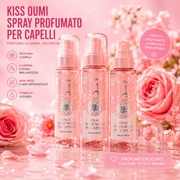 Kiss Oumi Spray Profumato per Capelli 105ml – Hair Mist Lucente e Delicato YARA