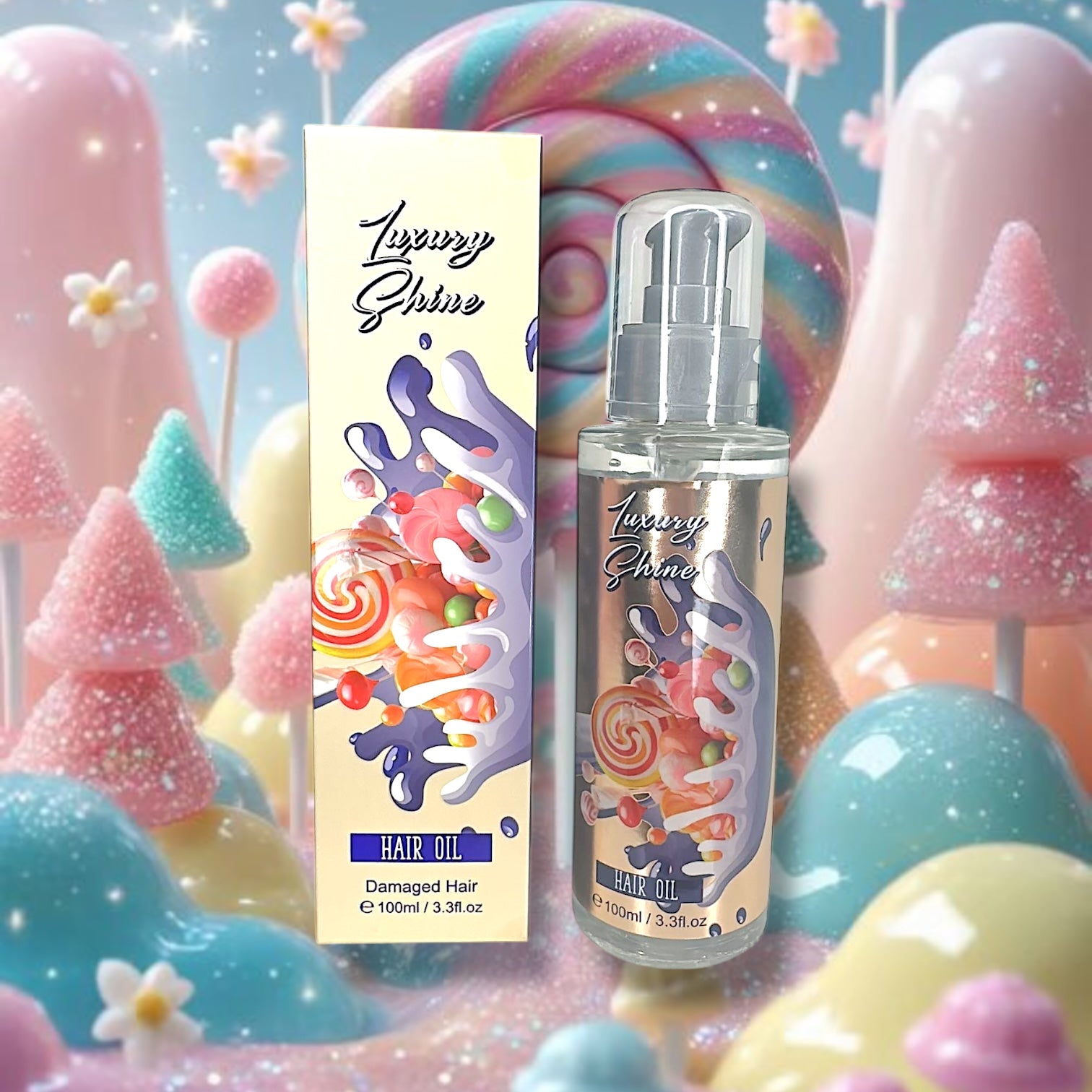 SIERO PER CAPELLI DANNEGGIATI -  LUXURY SHINE LOLLIPOP