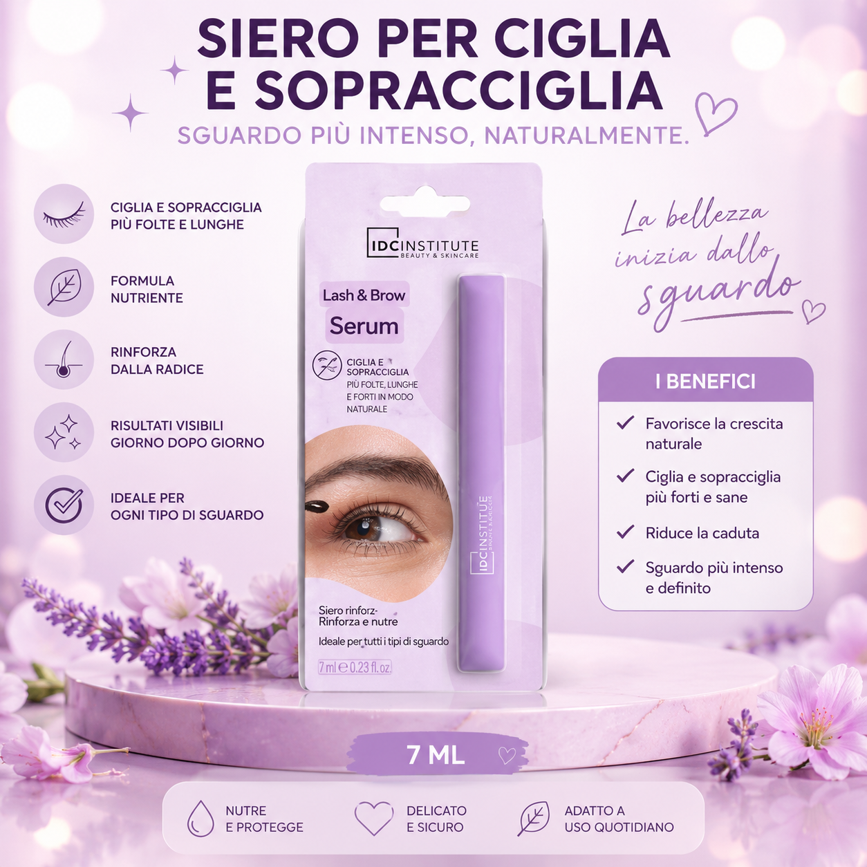 IDC Institute Siero Ciglia & Sopracciglia 7 ML