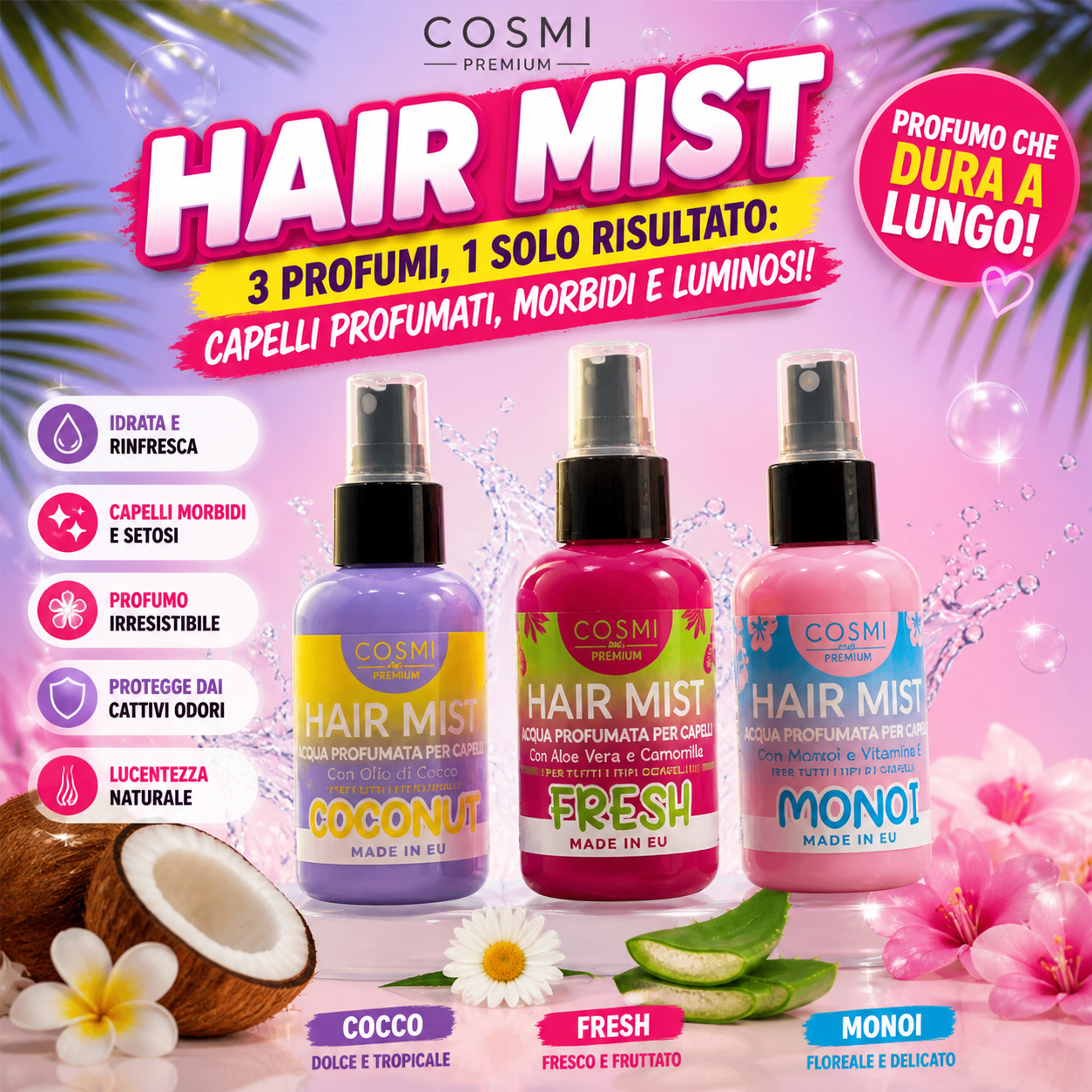 🌸 HAIR MIST (PROFUMO CAPELLI)