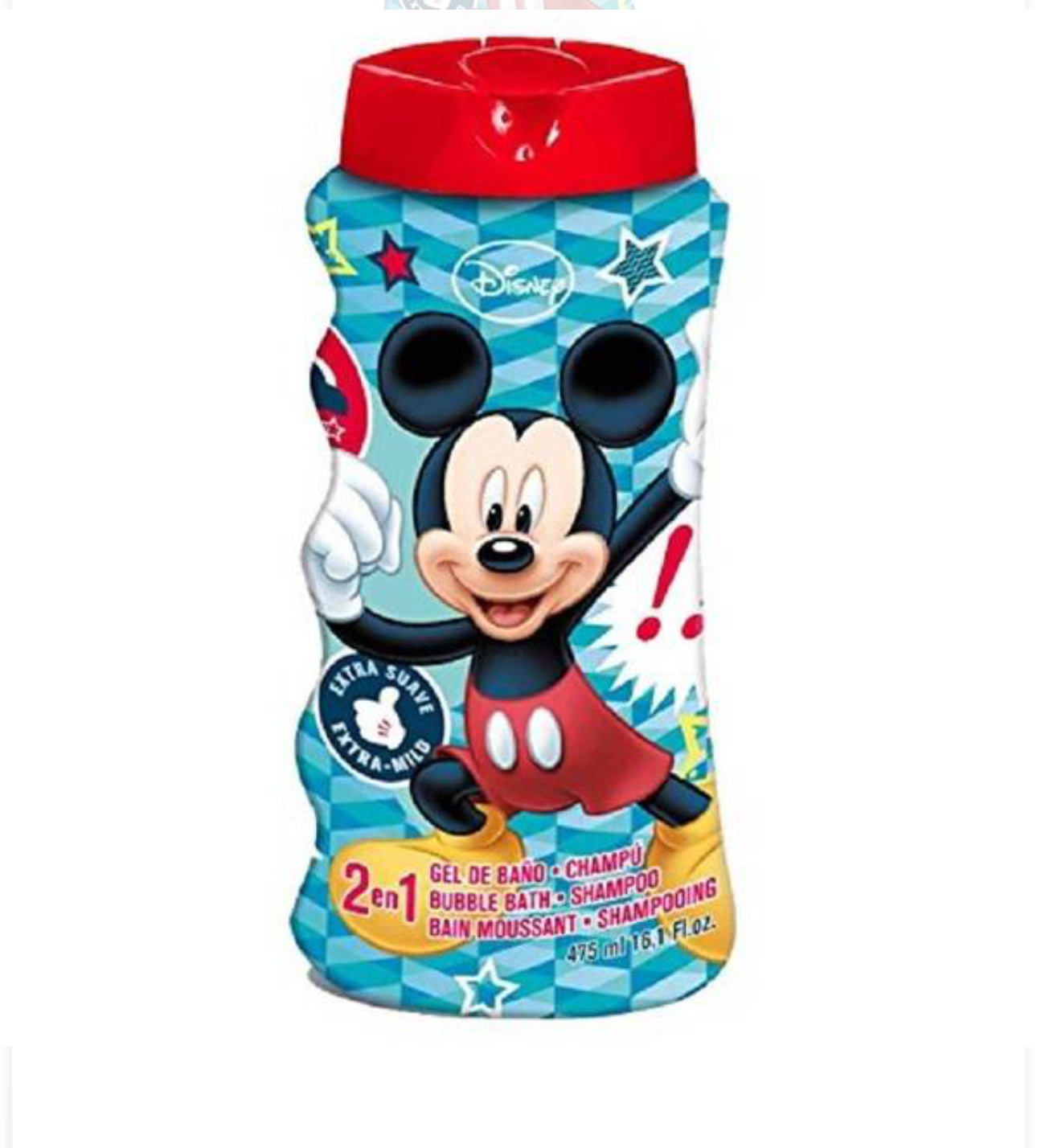 Mickey Mouse Disney Bagnoschiuma & Shampoo 2 in 1 475 ML
