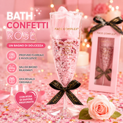 Face Complex Bath Confetti Rosé – Sali da Bagno Effervescenti Profumati con Rosa