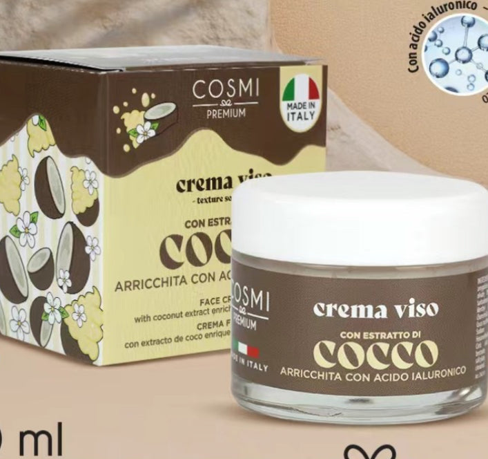 Crema viso al cocco cosmi