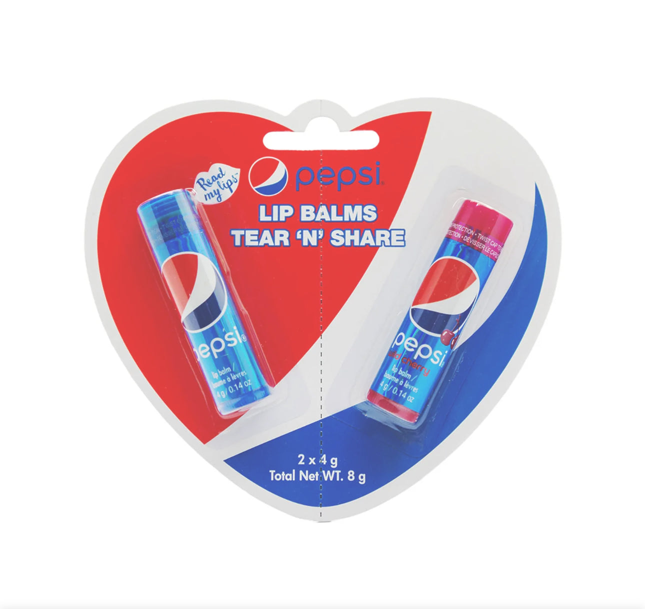 Pepsi - LIP BALM - 2 pezzi 1 pepsi 1 pepsi ciliegia.