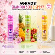 AGRADO Shampoo Secco Spray 400 ML