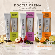 Bioearth Doccia Crema Concentrato 100ml – Vaniglia, Cassis & Bergamotto