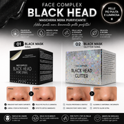 Face Complex Black Head Mask 50ml – Maschera Nera Purificante Rimuove Punti Neri Effetto Detox