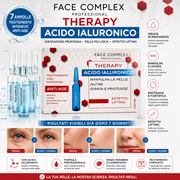 Face Complex Ampolle Acido Ialuronico x7 – Trattamento Intensivo Anti-Age Effetto Lifting 7 Giorni