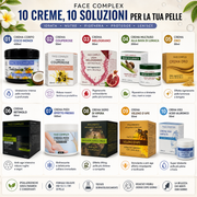 Face Complex Creme Viso & Corpo – Trattamenti Completi Idrratanti, Antiage e Specifici
