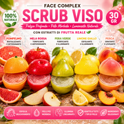 Scrub viso alla frutta