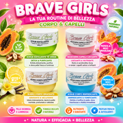 ✨ BRAVE GIRLS ✨
🌈 La tua beauty routine super profumata per corpo & capelli 💖