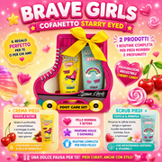 BRAVE GIRLS CREMA PIEDI E SCRUB PIEDI