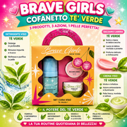 BRAVE GIRLS SET DETERGENTE VISO+CREMA VISO+BALSAMO LABBRA