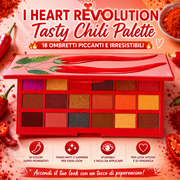 I Heart Revolution Tasty Chili Palette – Palette Ombretti 18 Colori Effetto Hot 🔥