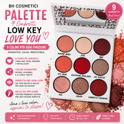 BH Cosmetici Low Key Love You – Palette 9 Ombretti Romantic Mood 💕