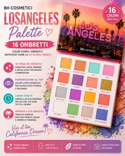 BH Cosmetici Los Angeles – Palette 16 Ombretti California Dream 🌴✨
