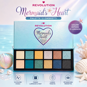 I Heart Revolution Mermaid’s Heart Palette Ombretti 12 Colorita
