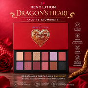 Heart Revolution Dragon’s Heart Palette Ombretti 12 Colori