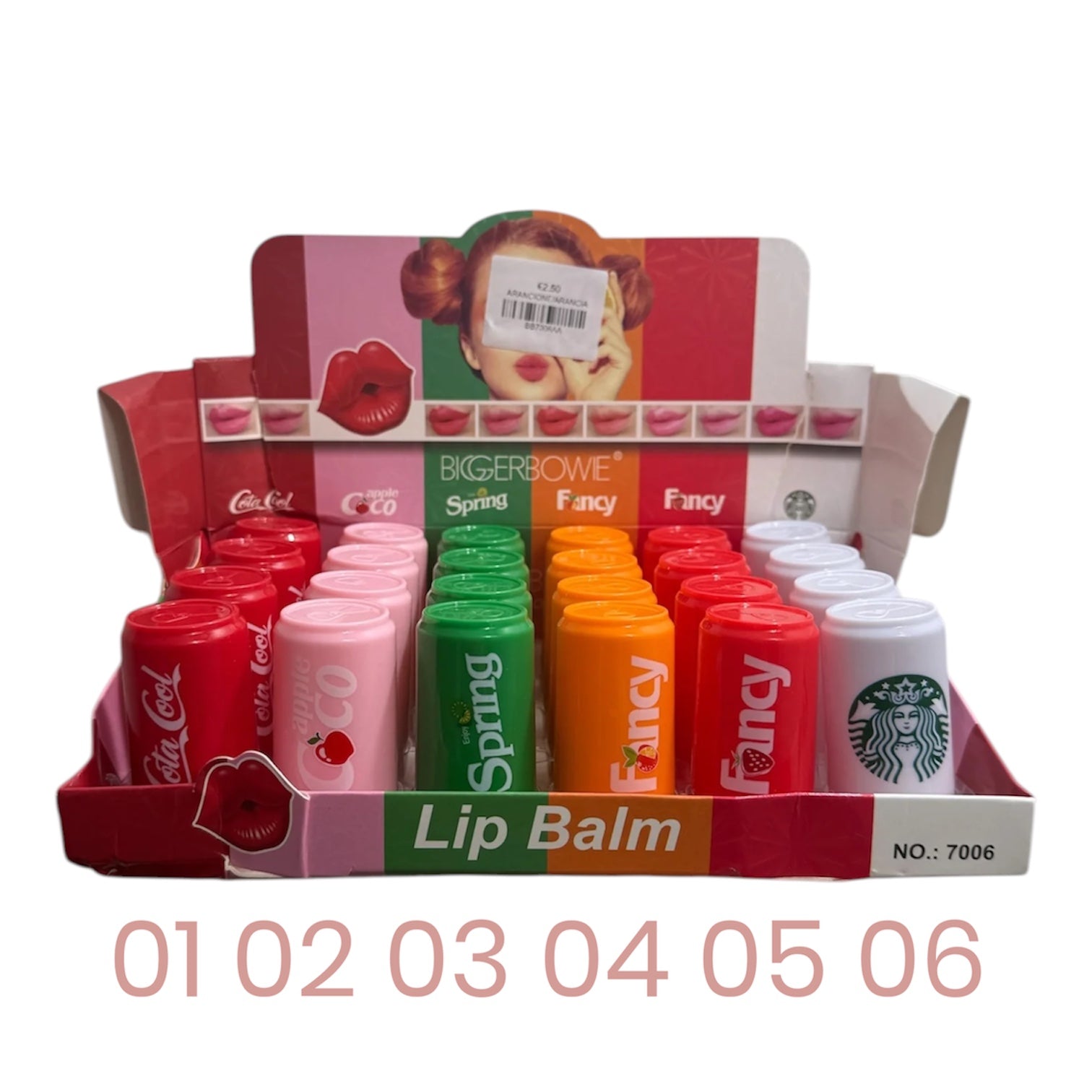 Balsamo labbra bibite