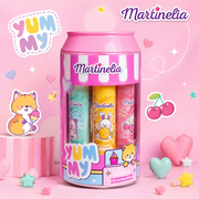 Martinelia Yummy Lip Balm Can Trio 3 Balsami Labbra 2G – Set Regalo Bambina Kawaii